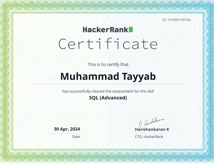 JavaScript Certificate